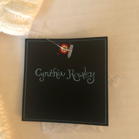 ✨HP✨NWT Cynthia Rowley girl’s sweater, 18 months, white, adorable! - Picture 4 of 12